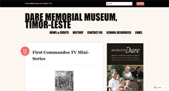 Desktop Screenshot of darememorialmuseum.com